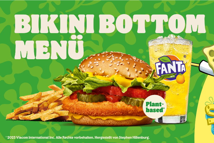 Bikini Bottom Menu